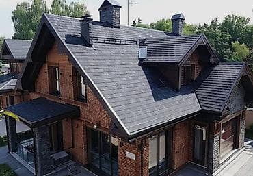 Профнастил: Кровля из металлочерепицы — монтаж под ключ - Тип покрытия — 8