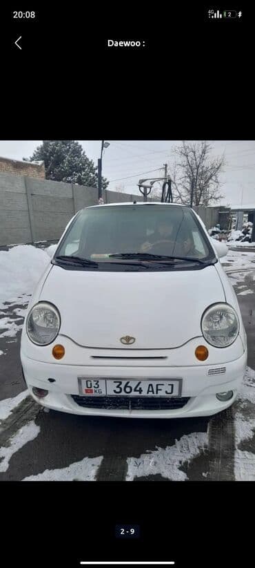 двигатель дэу матиз 0.8 цена бишкек: Daewoo Matiz: 2001 г., 0.8 л, Механика, Бензин, Седан — 2
