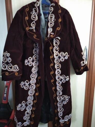 прокат национальных костюмов ош: Мужское чапан летное легкая национальное новое размер 54-56- 1500 — 2