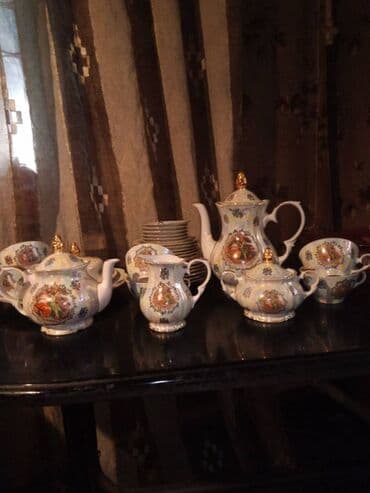 Идиш-аяк: Продается сервиз Мадонна,производства ГДР. Новый,состоит из 30 — 4