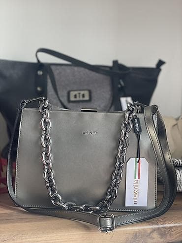 шопер шоппер: Классическая сумка, Италия, Материал: Экокожа, Оригинал, Женские — 6