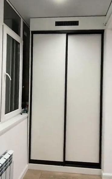 узкая кухонная мебель: Кухонный гарнитур, цвет - Бежевый — 4