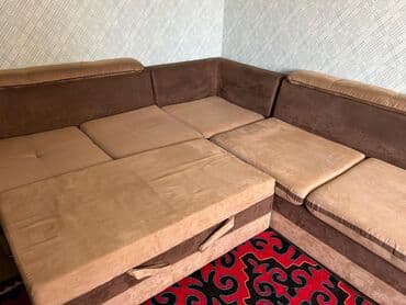 Раскладные диваны: Продается большой диван🔆 - состояние отличное✅ - угловой и раскладной✅ — 4