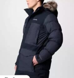 срочно продаю в связи с переездом: Мужская куртка, 3XL, Columbia, Новый, цвет - Черный, Самовывоз — 3