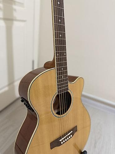Музыкалык аспаптар: Срочно продается электро-акустическая гитара 40 размер в идеальном — 2