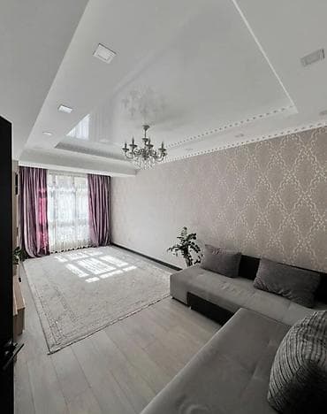 Квартиры: 2 комнаты, 54 м², Ак-Кеме (старый аэропорт) Элитка, 8 этаж, Евроремонт — 1