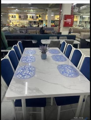 круглый обеденный стол: Стол для зала, Не раскладной, Овальная — 3