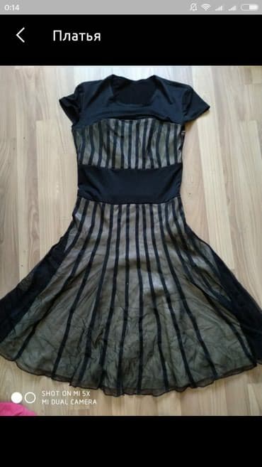 платье в клетку с белым воротником: Состояние 10 из 10 качество — 3