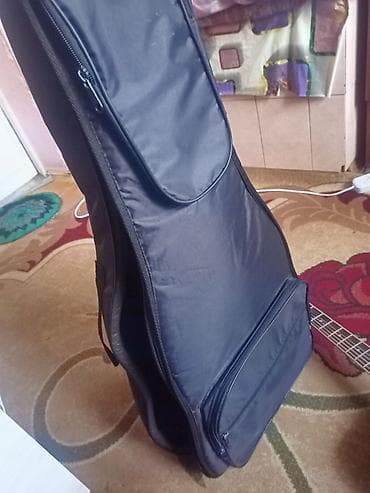 Электроакустическая гитара дредноут с вырезом + мягкий чехол - Корпус at lalafo.kg Электроакустическая гитара дредноут с вырезом + мягкий чехол - Корпус