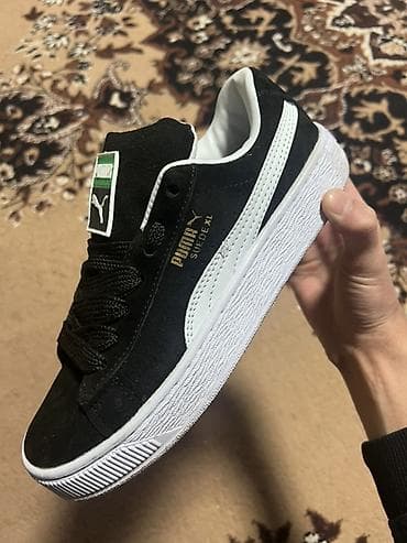 замшевая куртка: Кроссовки PUMA Suede XL. - Модель: Suede XL (арт. 395777-01) - Размер — 1