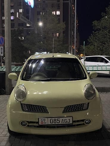 капот vento: Nissan March: 2003 г., 1.2 л, Автомат, Бензин, Хэтчбэк — 8