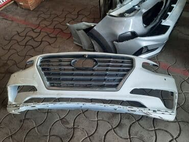 бамперный катафот передний хонда срв 1: Передний Hyundai, Б/у, Оригинал — 4