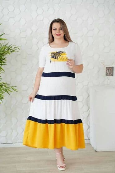 спортивные платья больших размеров: Платье Ткань: Штапель Размеры:52/58 Платная доставка по городу. Через — 1