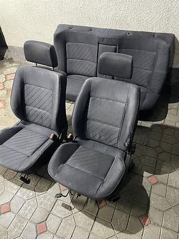 audi q6: Комплект сидений, Велюр, Audi 1995 г., Б/у, Оригинал, Германия — 1
