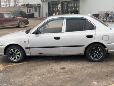 машина в бишкек: Hyundai Accent: 2006 г., 1.5 л, Автомат, Бензин, Седан — 5
