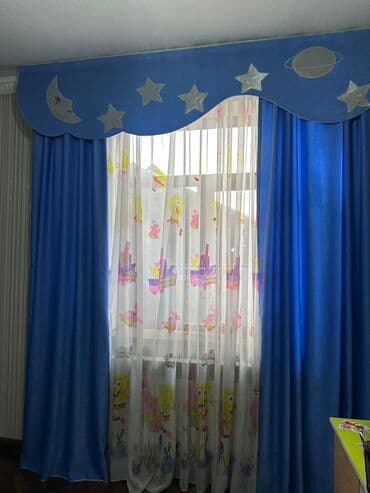 одежда для кормящих: Комплект штор, Готовое изделие, Б/у — 3