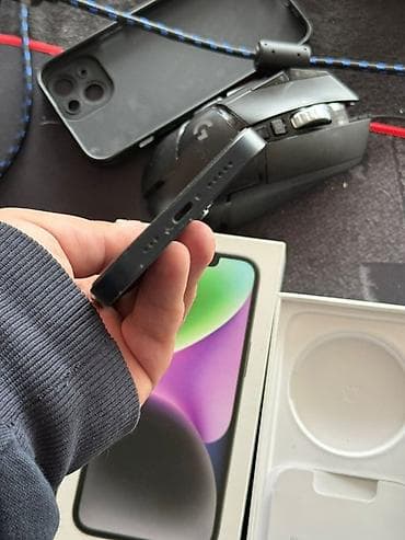 hp laser: IPhone 14, Б/у, 128 ГБ, Коробка — 6