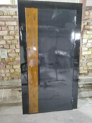 шарниры для дверей: Двери для домов и квартир, Металлическая, Двухстворчатая, цвет - Черный — 10