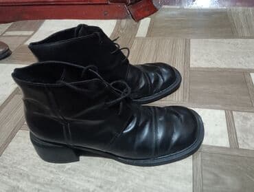 туфли черные с открытым носиком: Ботинки и ботильоны — 2