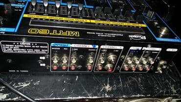 Рации и диктофоны: Усилитель, микшер пульт, микрофон, колонка, динамик Усилитель MT 700 — 3