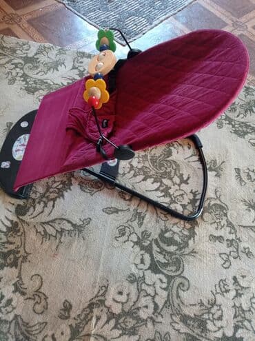 детские спортивные костюмы леопардовые: Детский шезлонг-качалка Good Luck - Цвет: бордовый, стеганый — 2