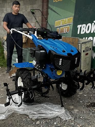 Бензиндик мотоблоктор: Мотоблок бензиновый 20 л.с колесный, с возможностью навесного — 9