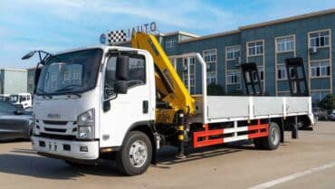 купить грузовой автомобиль с манипулятором бу: Манипулятор, Isuzu, 2024 г., от 4 т — 7