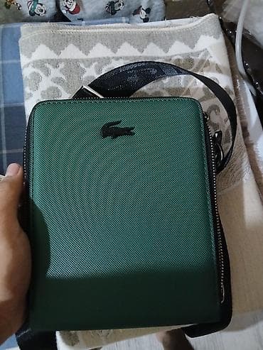 Атайын кийим: Сумки через плечо Lacoste - Компактные мужские/унисекс сумки — 1