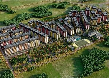 кв кок жар: 1 комната, 47 м², Южная Магистраль Элитка, 5 этаж, ПСО (под самоотделку) — 5