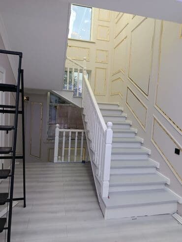 формы для садовых дорожек: Бетонная лестница Для дома, Форма лестницы: Много-маршевая, Стиль: Классический — 7