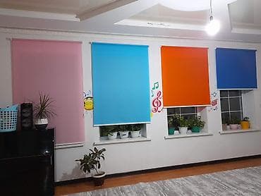 Матраска арналган каптамалар жана топперлер: Всех видов ролл шторы и жалюзи >День и ночь (зебра) — 5