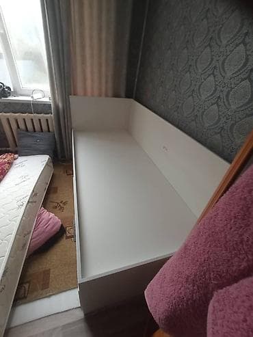 bunk bed: Односпальная кровать, С ящиком для хранения, длина - 195 см — 3