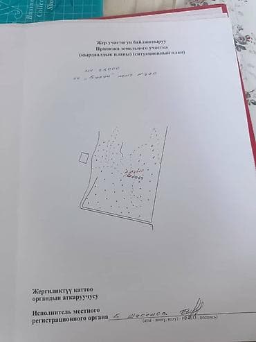 дом с участком: Ысык Көлдүн түштүк тарабынан 5 соток жер тилкеси сатылат. Зорька — 3