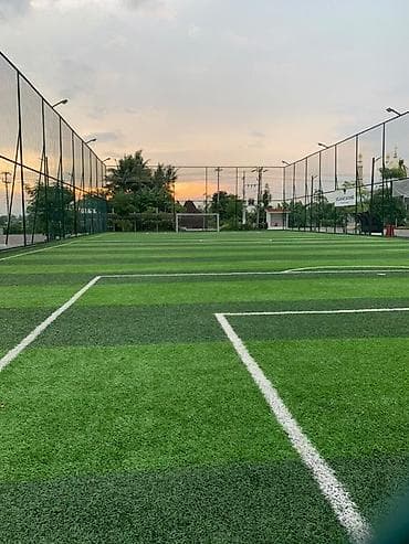 ⚽ Строительство футбольных полей с искусственным газоном под ключ