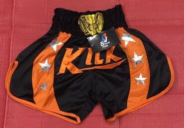 Шорты: Шорты для муай тай шорты для тренировок, шорты для боёв в — 3