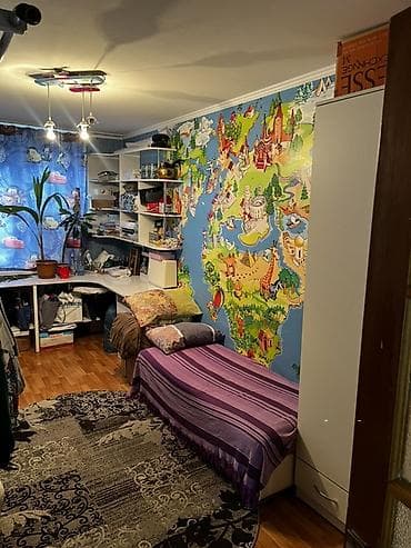 мебельные магазины: 3 комнаты, 58 м², 5 мкр 104 серия, 1 этаж, Требуется ремонт — 5