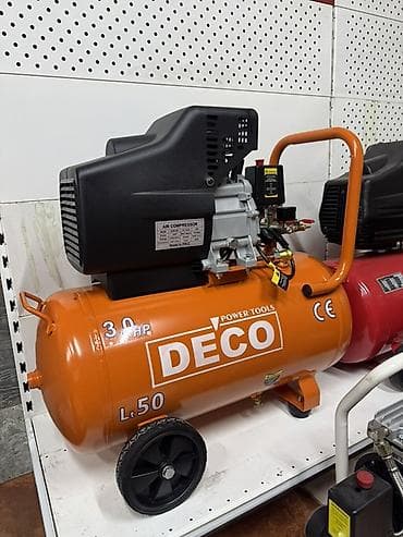 компрессор 50: Компрессор Для покраски, Электрический, Поршневой, Новый — 1