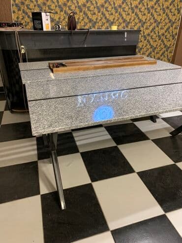 туркменский текстиль постельное белье: Кухонный стол, Новый, Прямоугольный, Нераскладной — 5