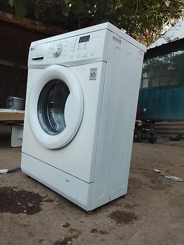 Бытовая техника: Стиральная машина LG Inverter Direct Drive, фронтальная загрузка — 6