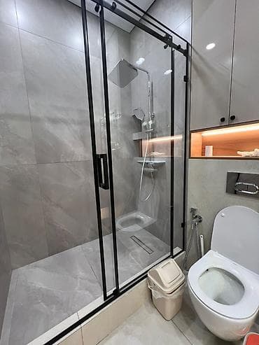 квартиры комнаты: 2 комнаты, Душевая кабина, Постельное белье, Кондиционер — 9