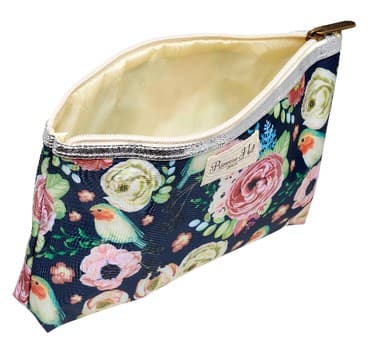 сумка для документов: Сумка для макияжа Primrose Hill Набор из 2 клатчей Rose Floral — 3