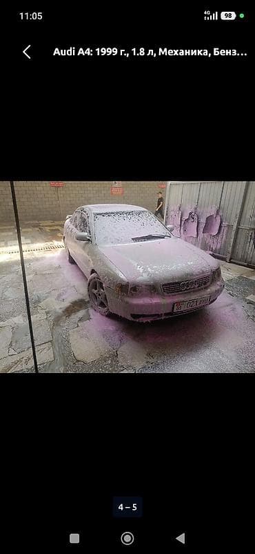 ауди турбо: Audi A4: 1999 г., 1.8 л, Механика, Бензин, Седан — 4