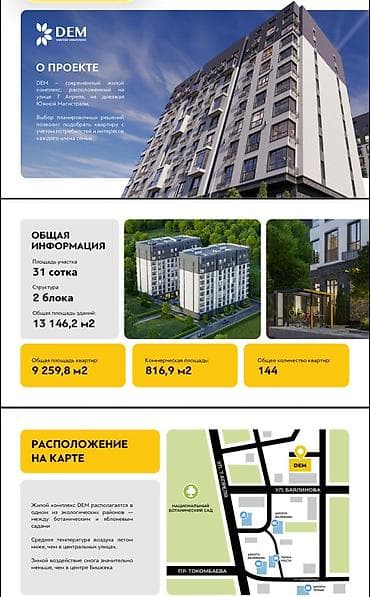 продою квартира: 2 комнаты, 75 м², Элитка, 5 этаж — 3