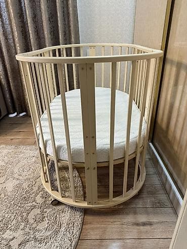 бешик купить: Манеж керебет, Бүктөө, Жыгач — 2