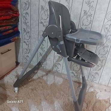 Стульчик для кормления, Б/у, Другой бренд, Пластик, Другой вид, цвет - Серый