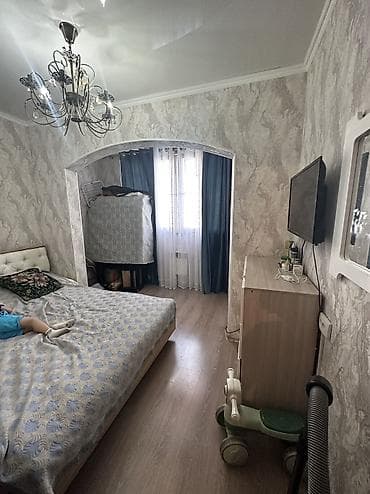 одно комнатный квартира ош: 2 комнаты, 45 м², 108 серия, 7 этаж, Евроремонт — 4