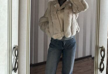 tech fleese: Дубленка, Италия, Короткая модель, L — 4