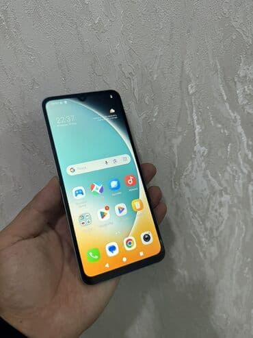 ретми 9 а: Poco C71, Б/у, 64 ГБ, цвет - Голубой, 2 SIM — 2