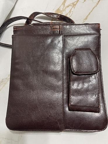 мужские рюкзаки: Мужская сумка через плечо BOSS (тиснение на лицевой стороне) - — 6