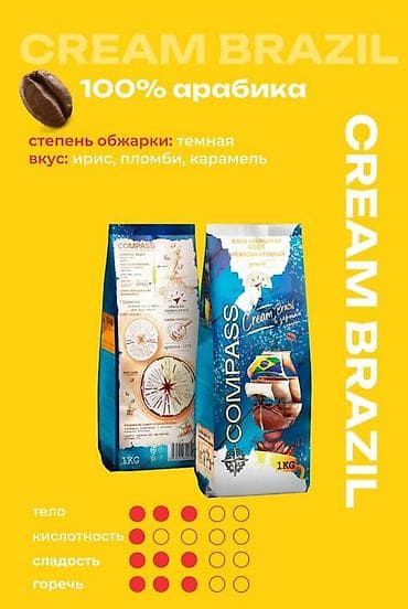 деский: Комплект для напитков: кофейные зерна COMPASS и сиропы Lemonade Кофе — 10